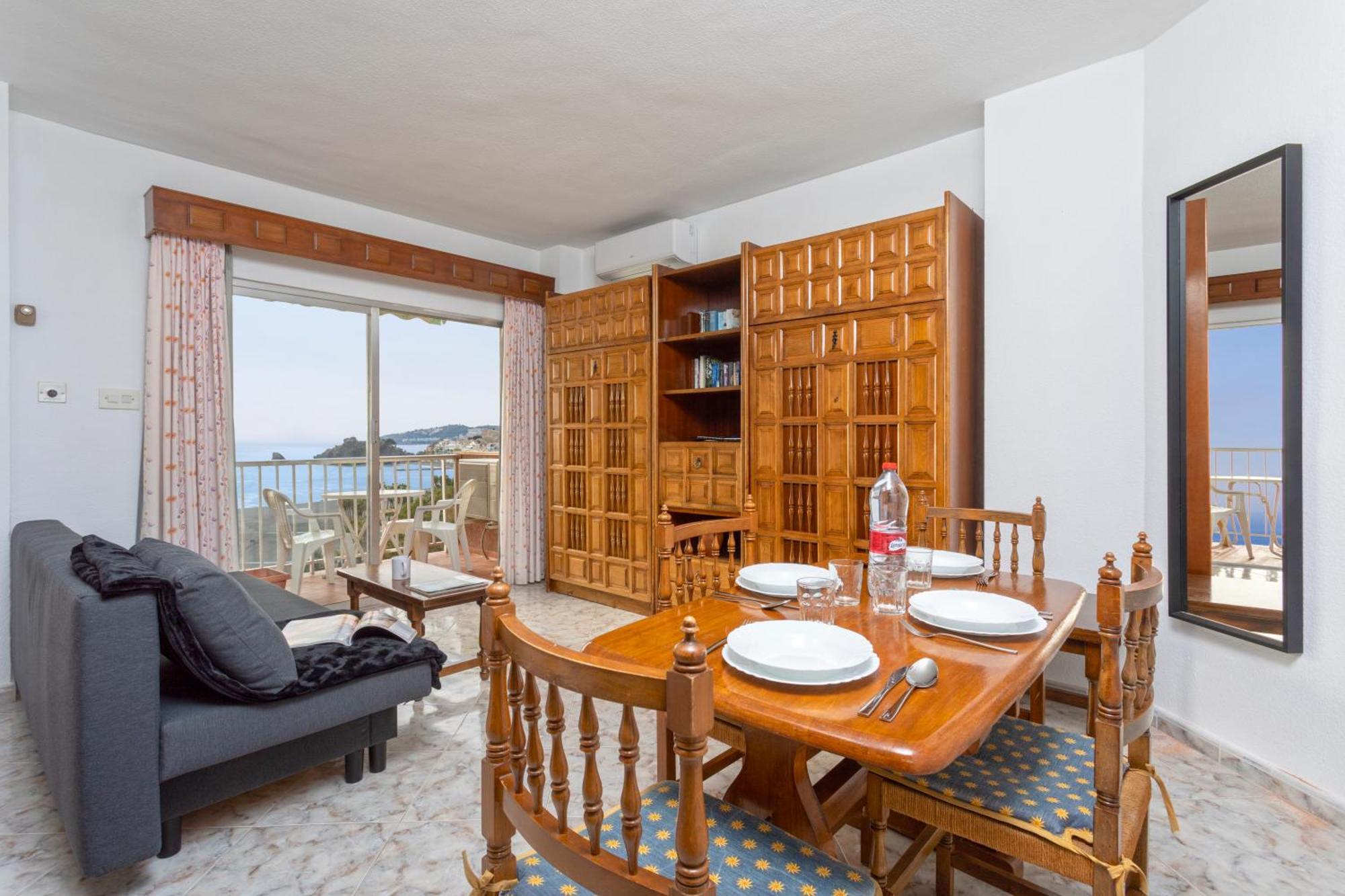 1004 - Beachfront Apartment On El Paseo, 4 Pers - Air Conditionning - Wi-Fi - Smart Tv Almuñécar Eksteriør billede